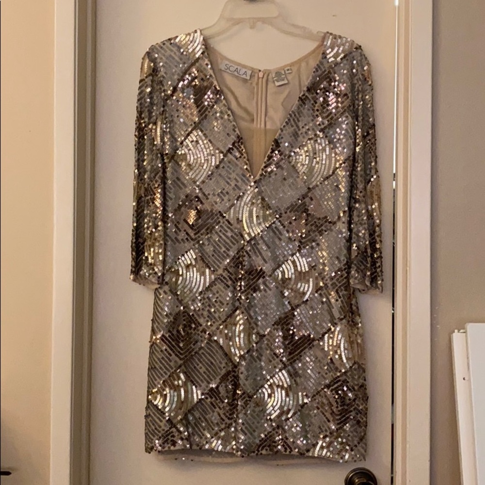 SCALA sequin dress